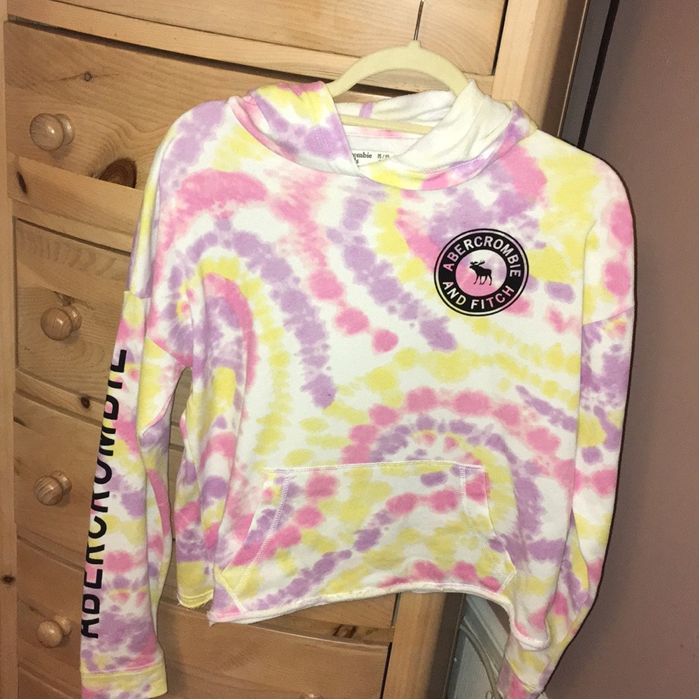 An Abercrombie Kids tye dye “hoodie”
